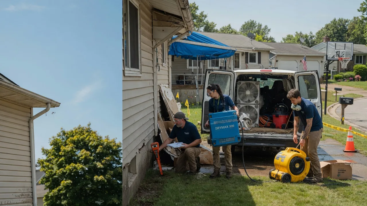 Ceiling Leak Cleanup in Martensdale, IA near me