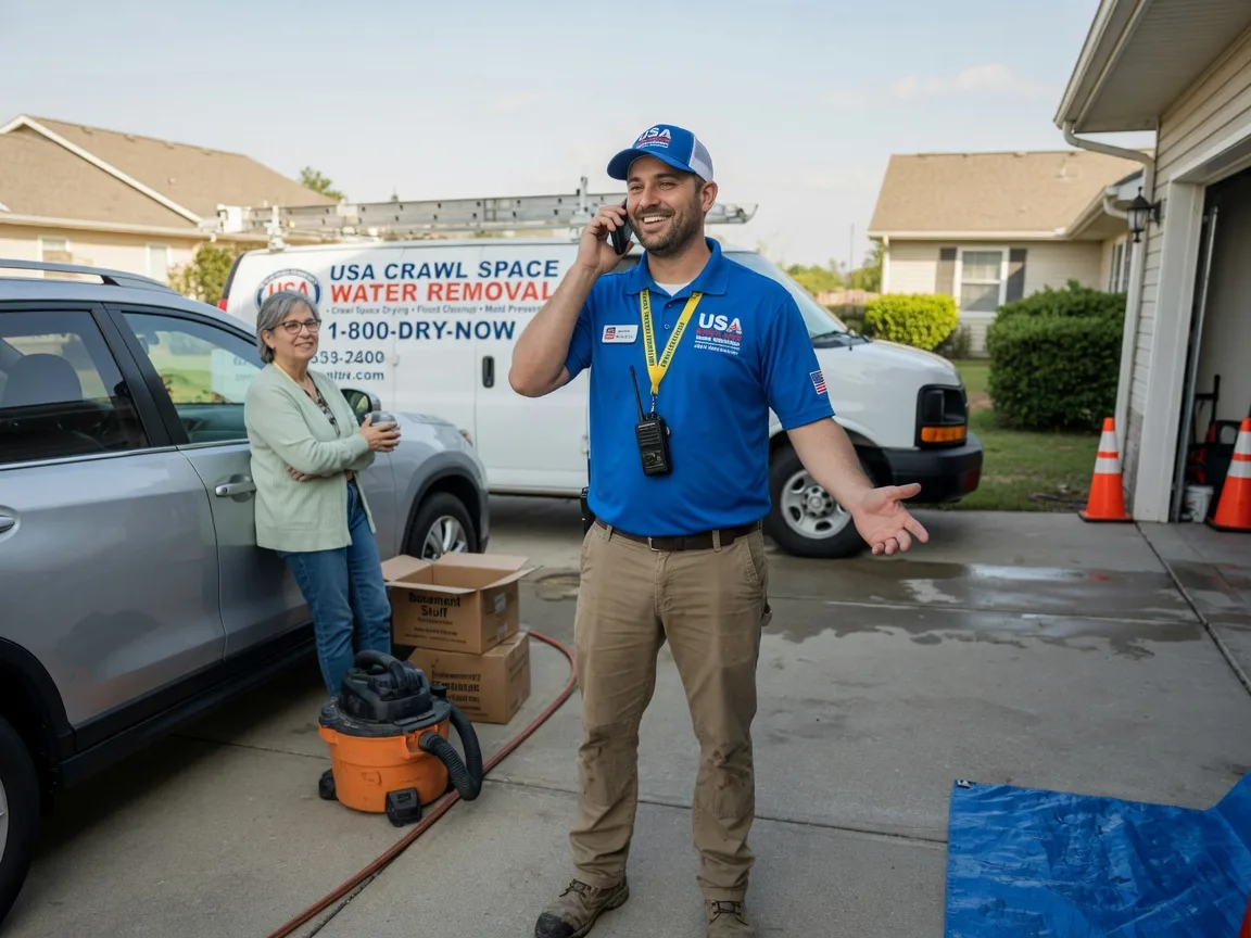 Crawl Space Water Removal Martensdale, IA FAQs